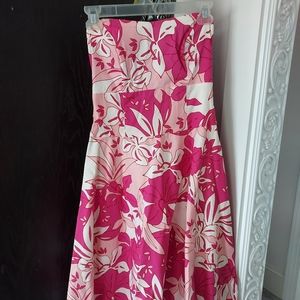 Strapless Pink Dress